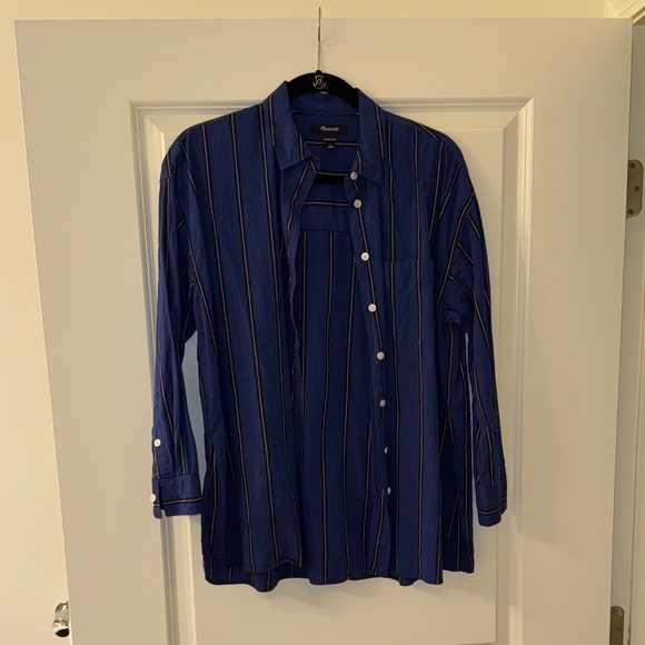 Madewell Tops - Madewell Oversized Fit Collared Shirt